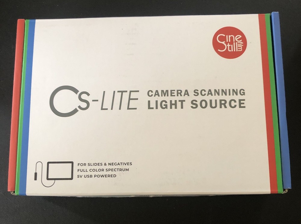 CineStill CS-Lite Camera Scanning Light Source With Box And Instruction Book