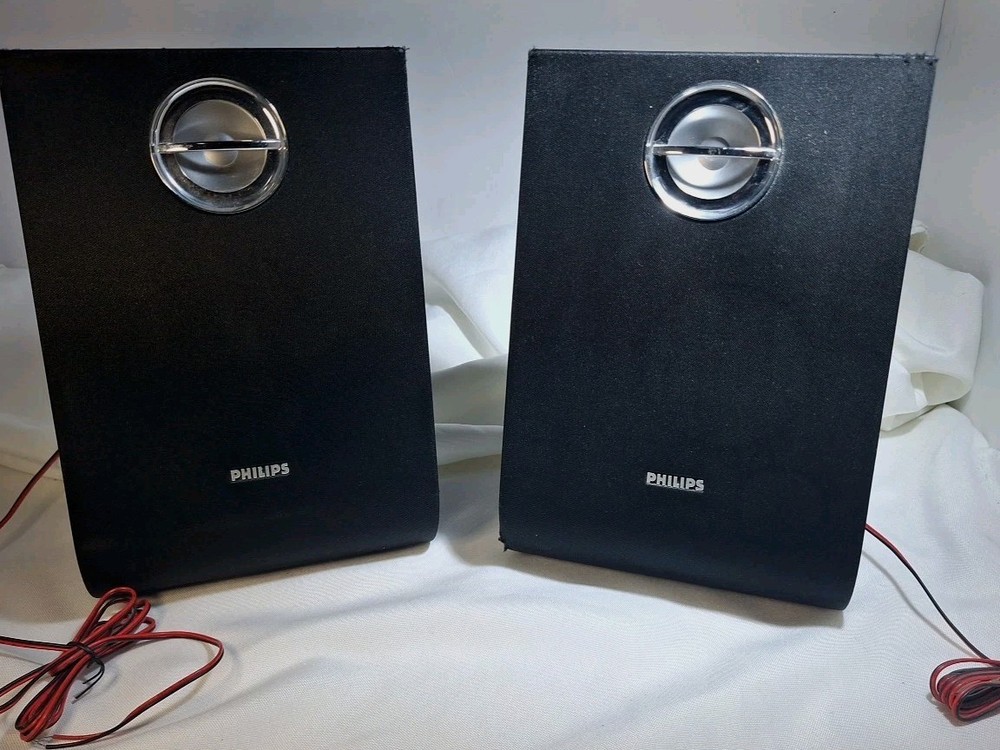 PHILIPS MC235B/37 Micro Home System Shelf Speakers Only