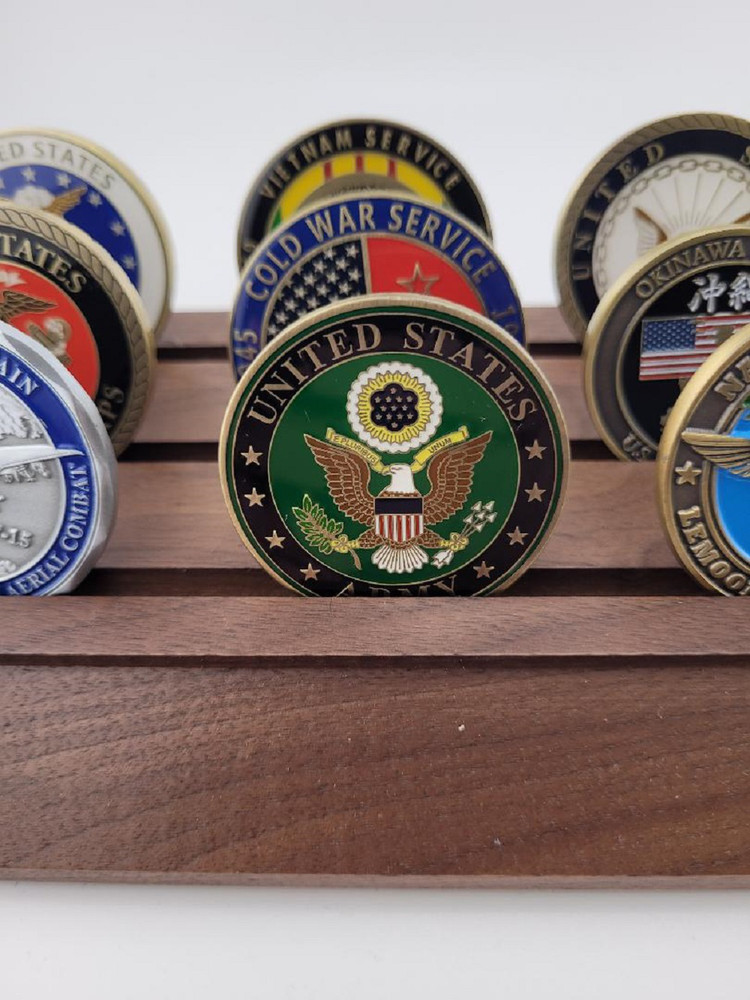 US Army Combat Action Badge Challenge Coin