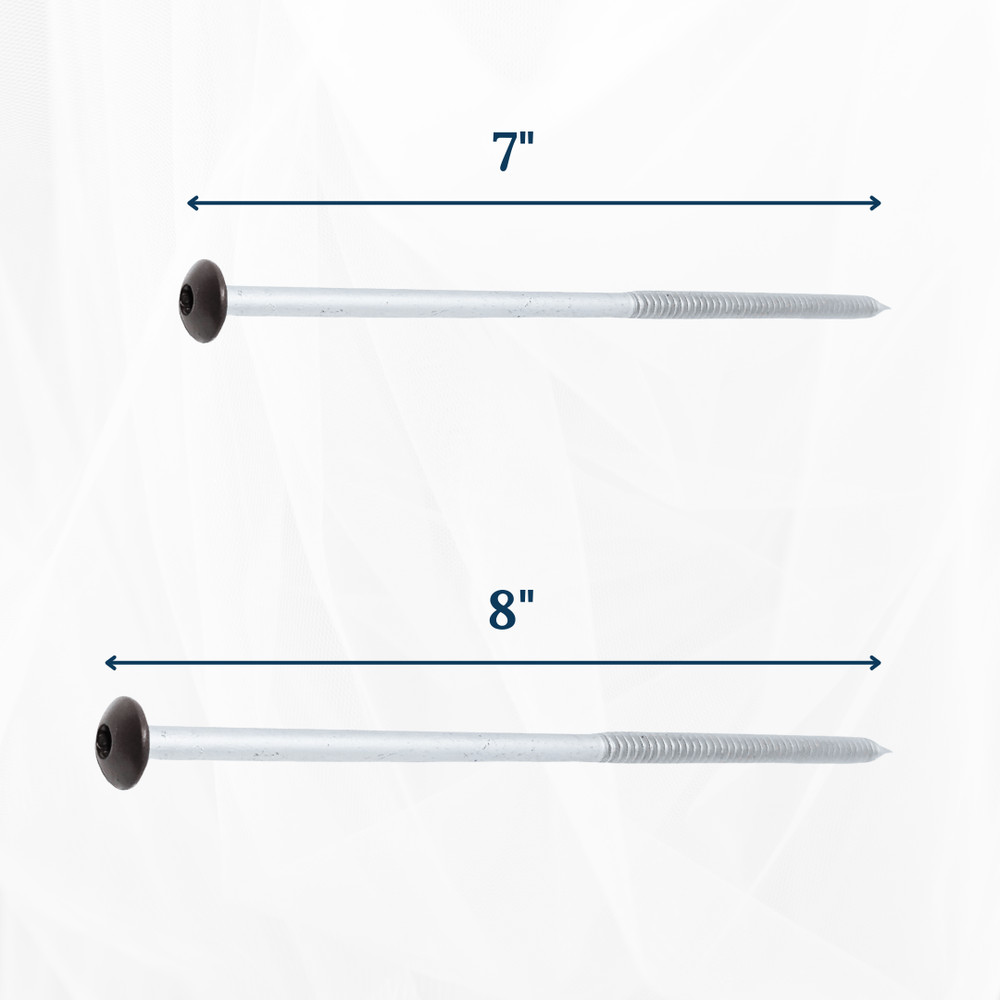 Painted Gutter Screws