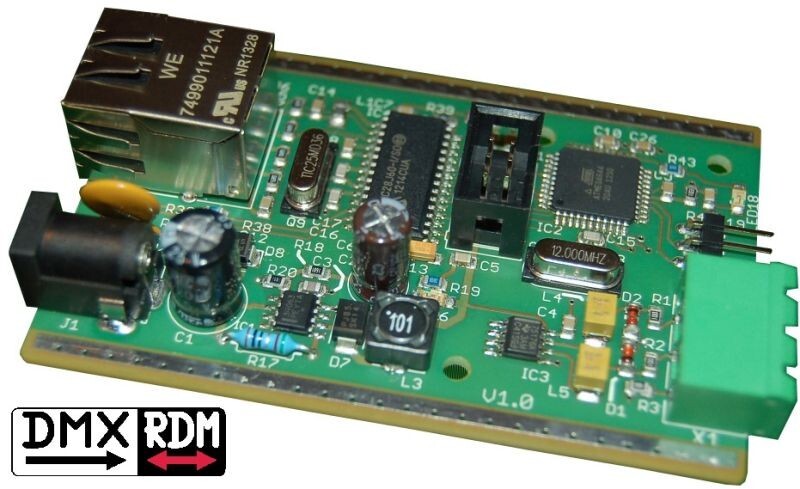 Radig DMX Artnet Node PCB Module Artnet - DMX