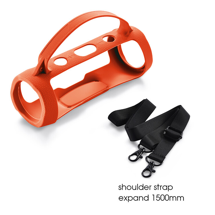 For JBL Charge Essential 2/Charge 4 Bluetooth Audio Silicone Protective Case