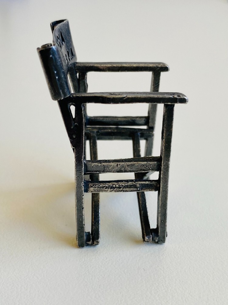 800 silver miniature - film set - lighting camera chair