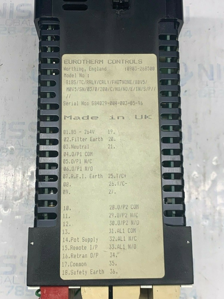 Eurotherm Controls 818 Series Celsius Temperature Controller Programmer TESTED