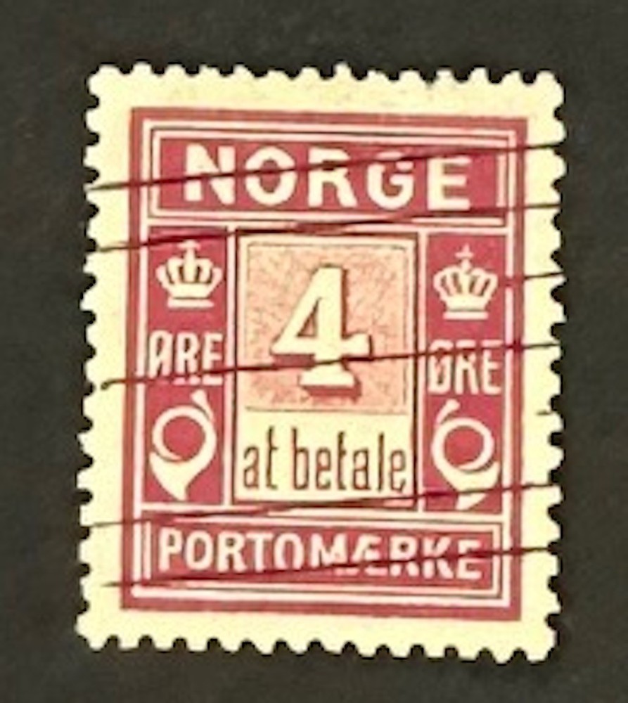 NORWAY    J7    Lovely   Used  Issue   XF