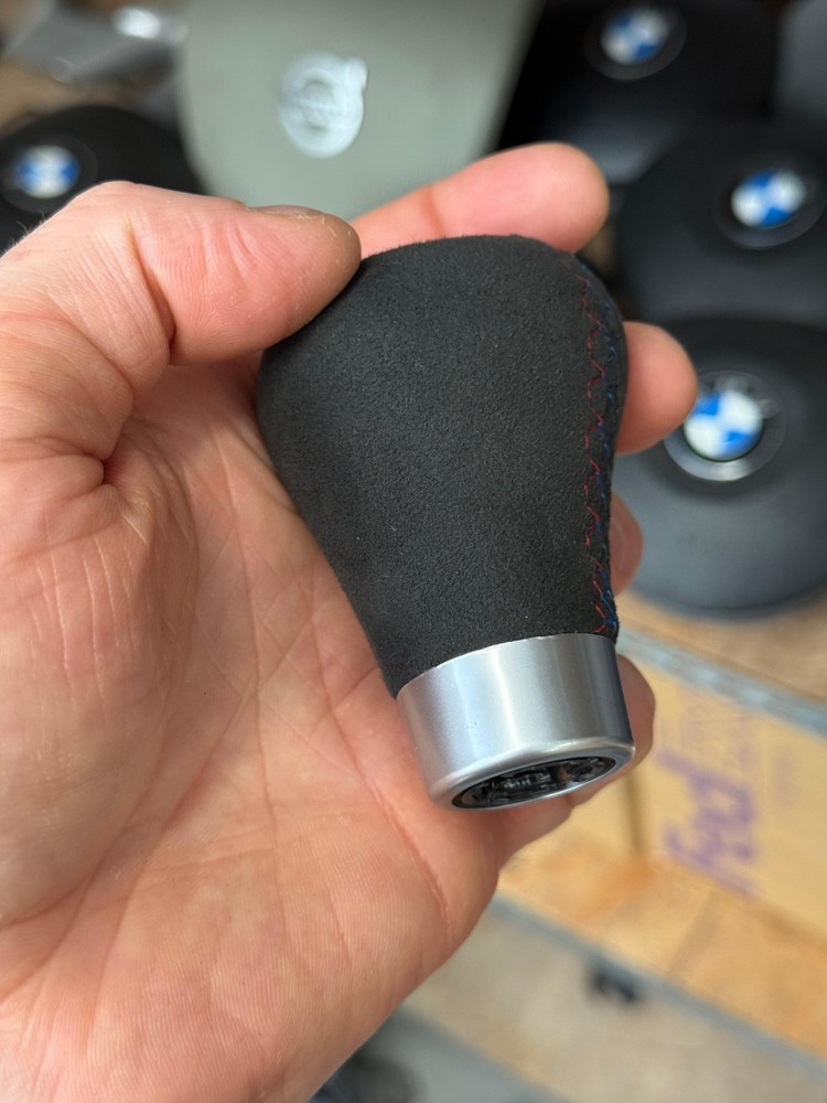Bmw E46 M knob manual transmision ALCANTARA suede