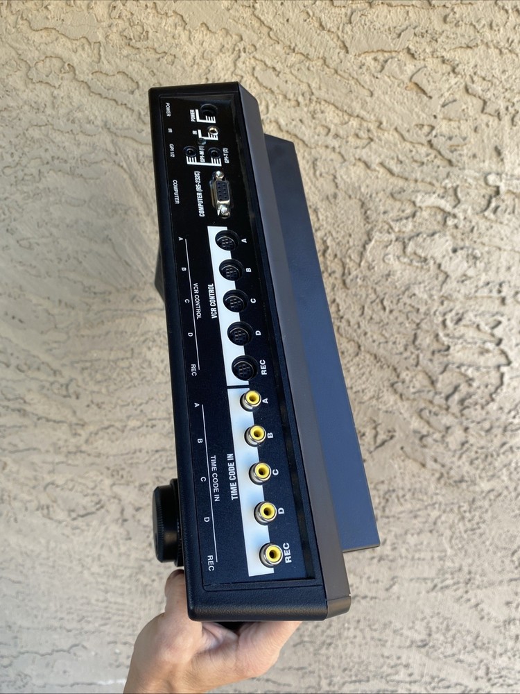 Videonics Edit Suite AB-1 NTSC Roll Edit Controller Video Editing