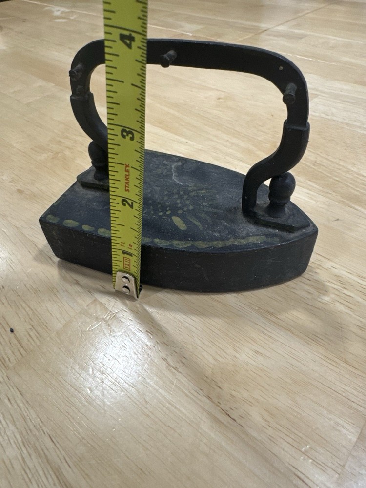 Antique Cast Iron Sad Iron Primitive Flat Iron Vintage Rustic Decor