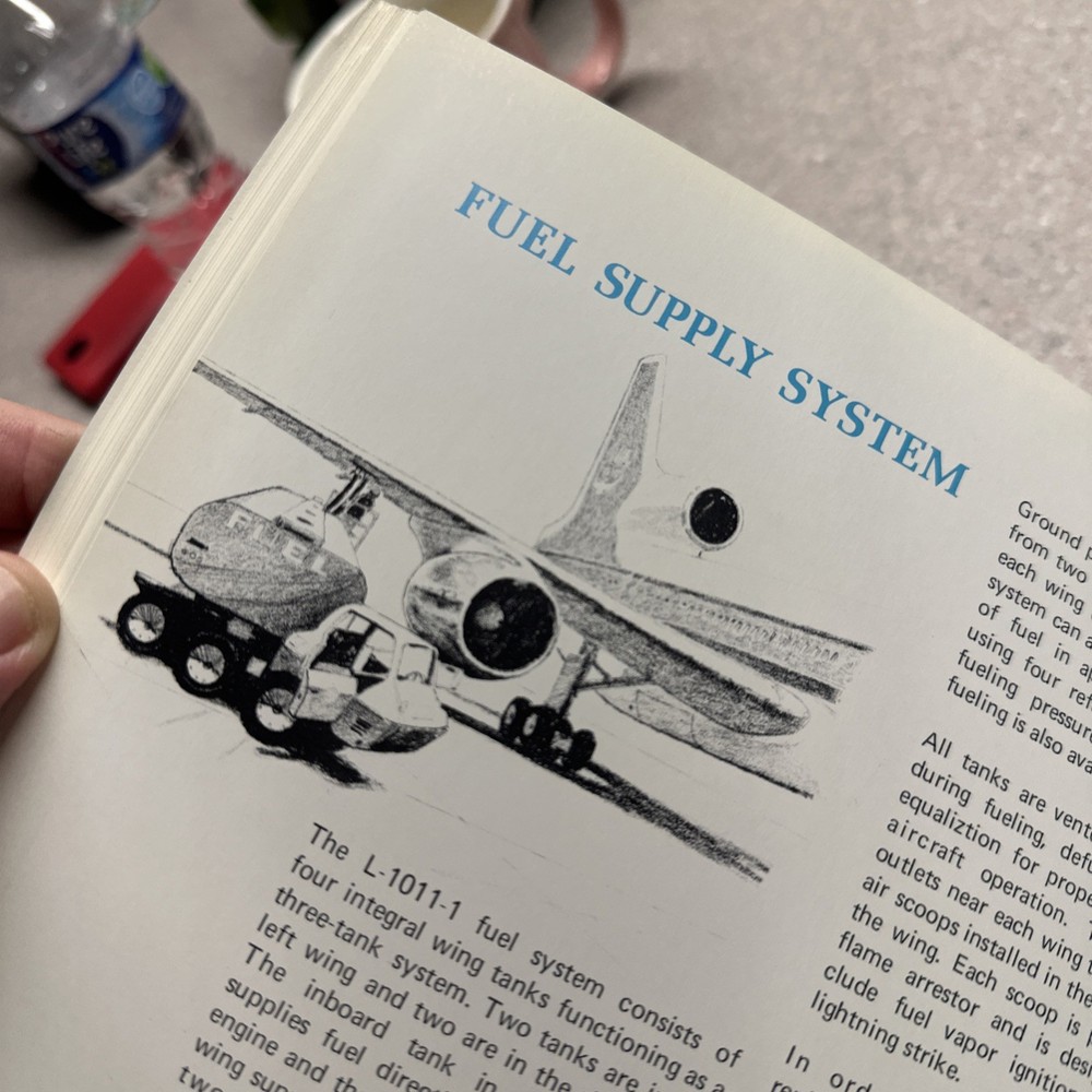 Vintage Lockheed Tri Star Engineering Description Series Propulsion Brochure