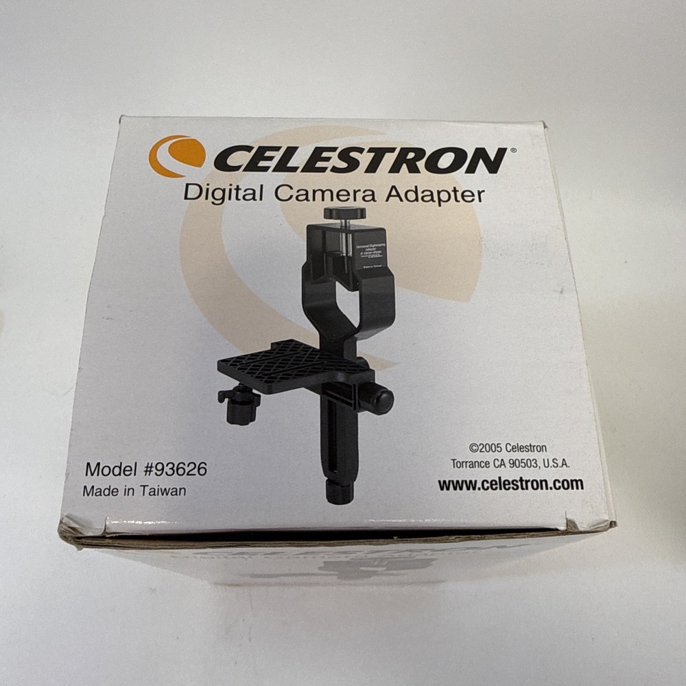 Celestron 93626 Universal Digital Camera Adapter, Attach To Telescopes
