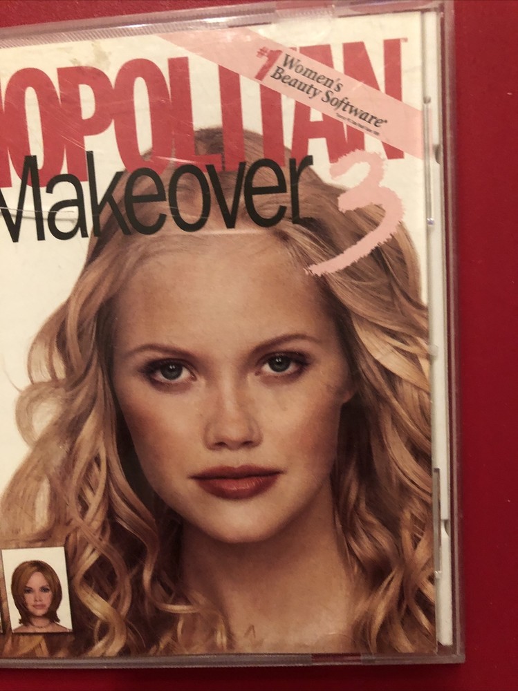 Cosmopolitan Virtual Makeover PC CD ROM Windows 95/98/NT B452