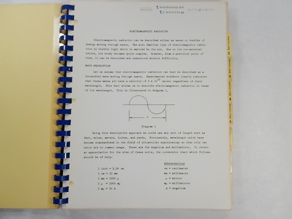 Beckman Technical Training Program by Beckman Instruments Inc.