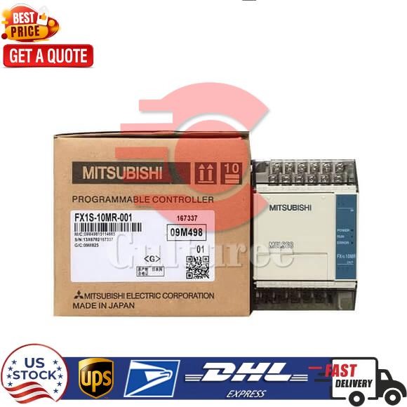 New Mitsubishi FX1S-10MR-001 Programmable Controller FX1S10MR001 Fast Ship