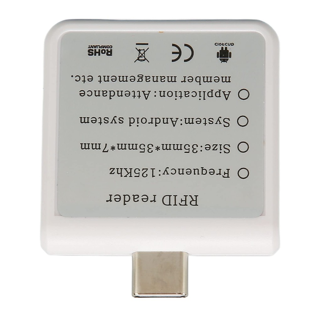 Square Card Reader, Credit Card Reader ID Mobile Phone Card Reader Type C Int...