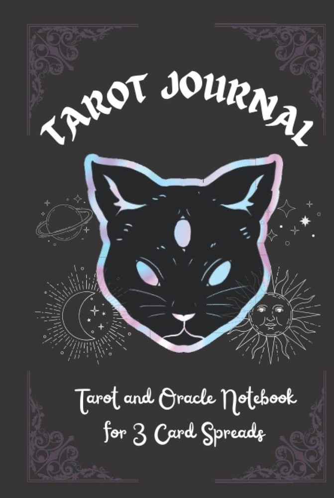 Tarot Journal Notebook Workbook: Tarot and Oracle Notebook Journal for 3 Card...