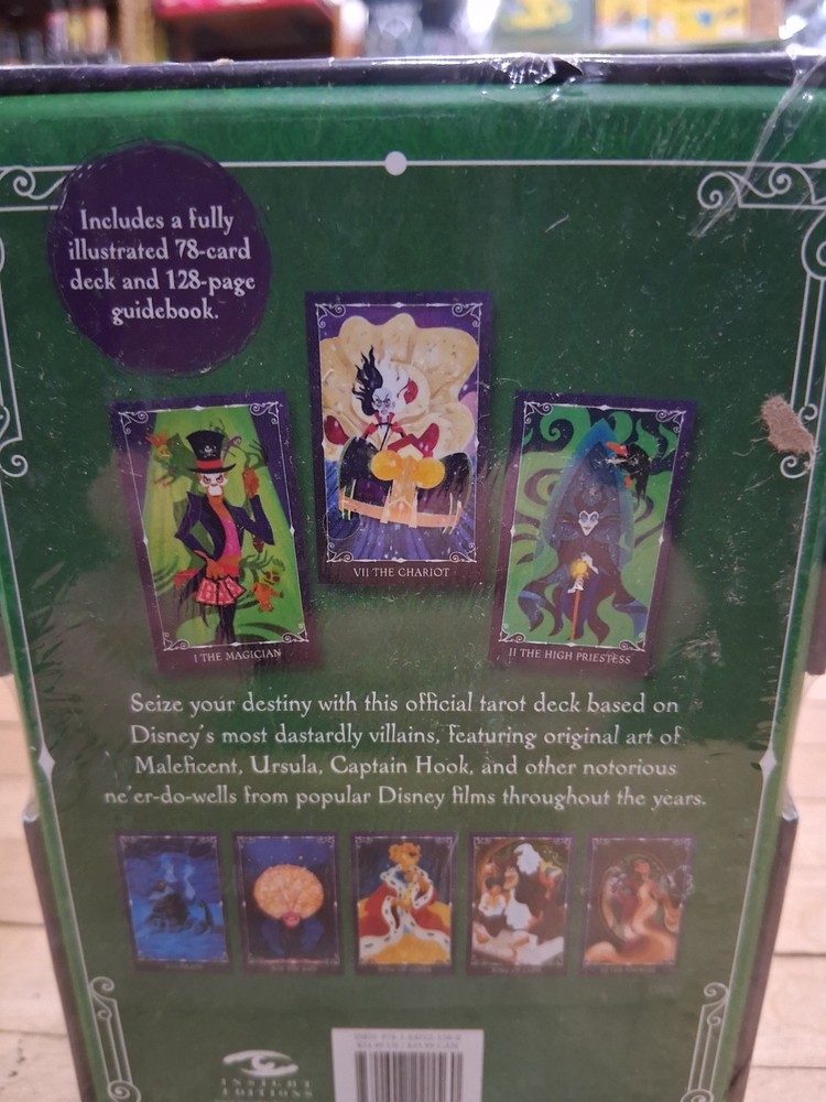 Disney Villains Tarot Deck and Guidebook Set