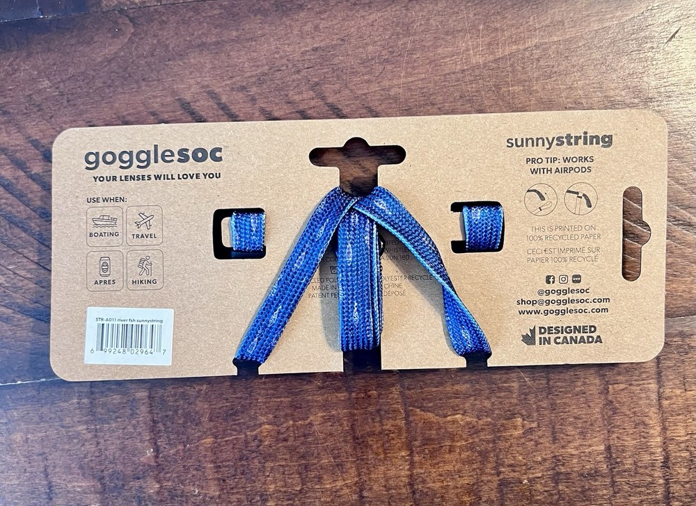 NWT Gogglesoc Sunnystring In River Fish