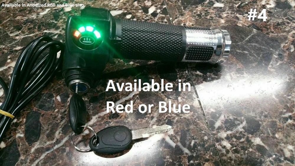 Razor E300 Variable Speed Kit - upgraded throttle, controller WITH BUILT IN KEY!