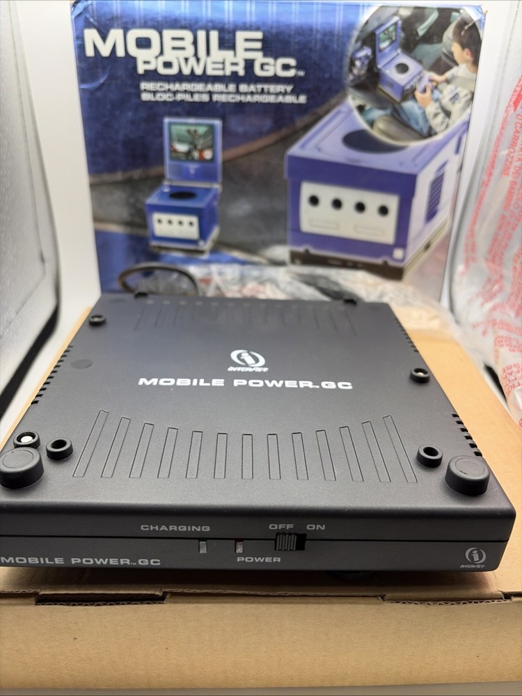 Nintendo GameCube Mobile Power Battery By Interact In Box
