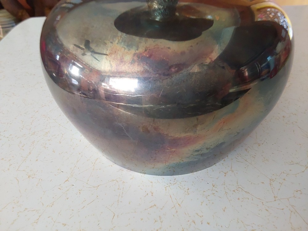 Giant 11" Oversized CHALICE WINE GOBLET Silver Plated?
