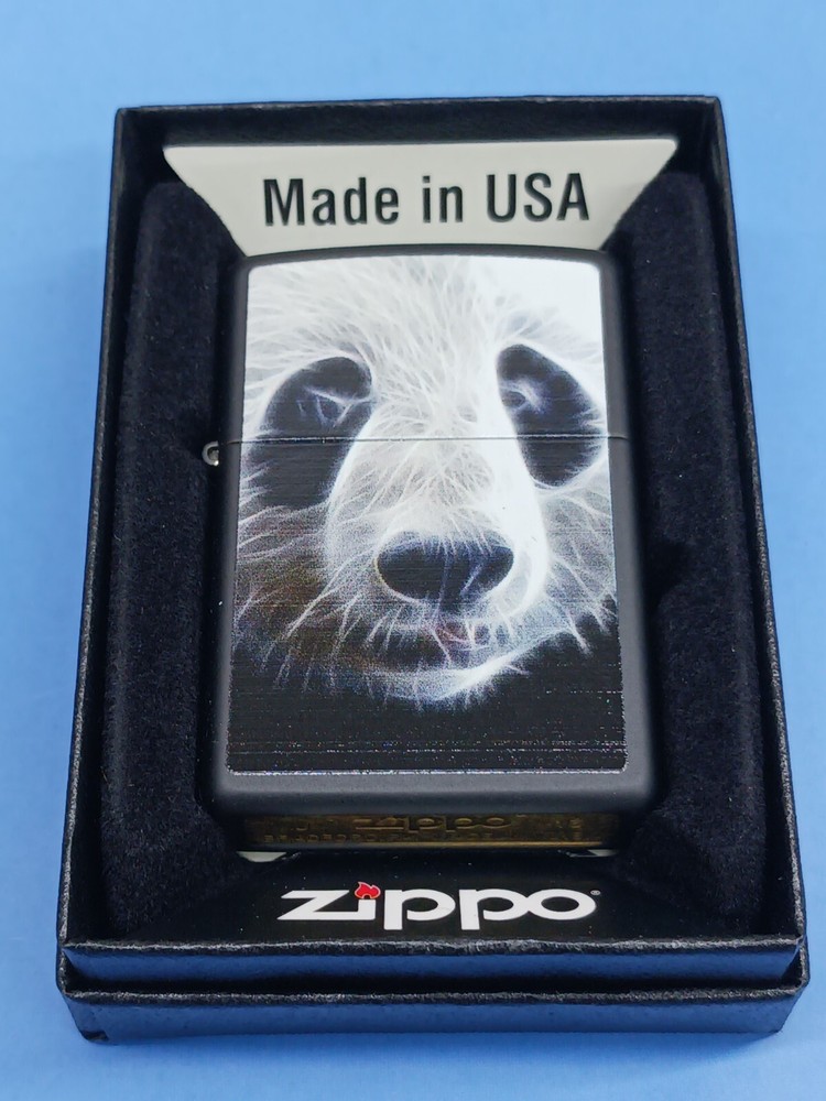 Zippo 28358 Panda Black Matte