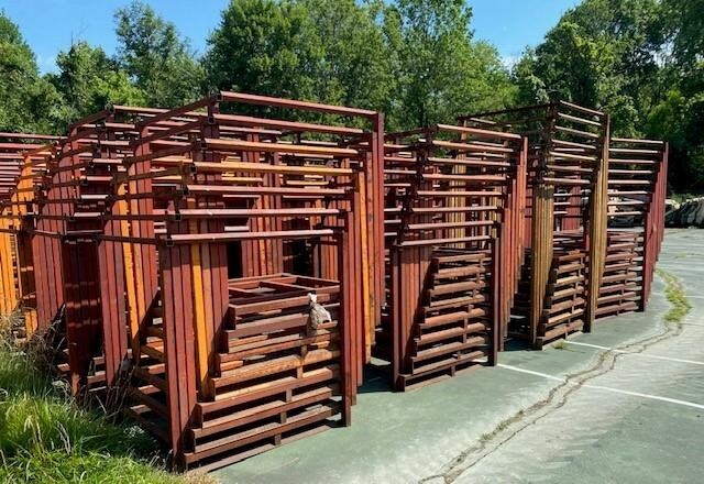 Pallet Rack Stacker Warehouse Portable Stack Rack Nesting 2000 lb & 3000 Lb Cap