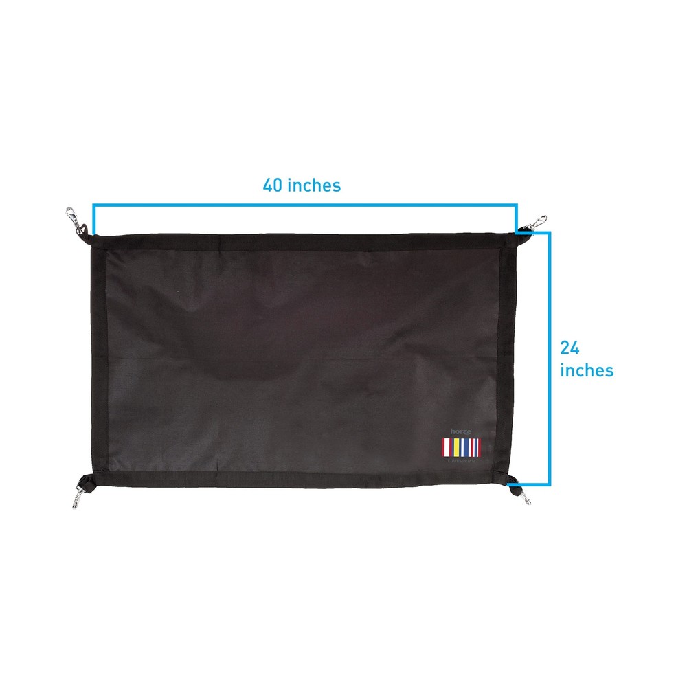 HORZE Durable Polyester Horse Stall Guard with Adjustable Straps | Measures 4...