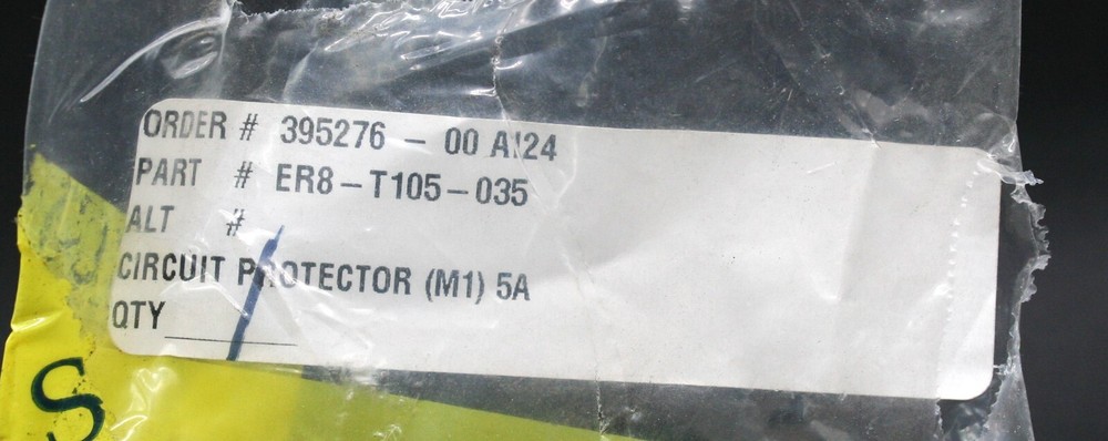 One Dynaric ER8-1105-035 Circuit Protector Strapping Machine Tempearl CP-101PF
