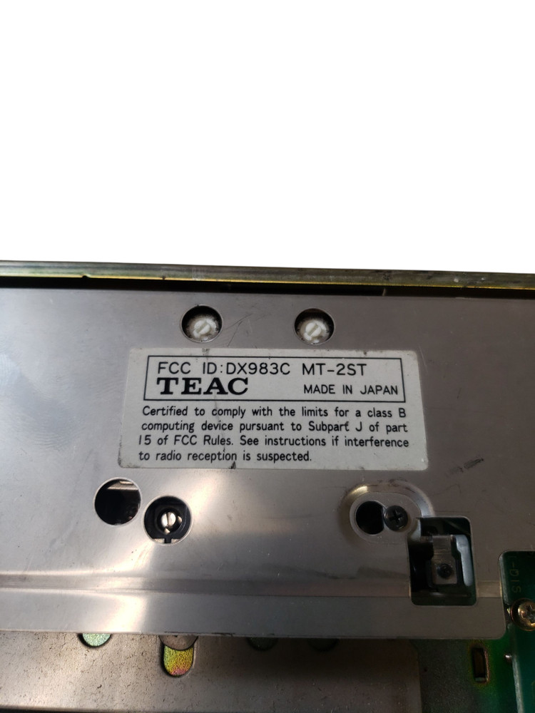 TEAC MT-2ST 5 1/4" Internal Tape Drive Tested Working