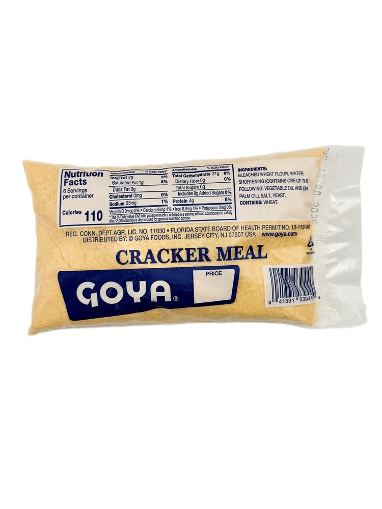 Goya Cracker Meal 6 ounce Bag