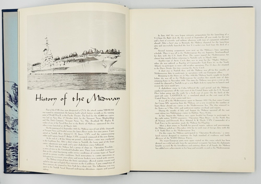 USS Midway CV-41 1953 Yearbook
