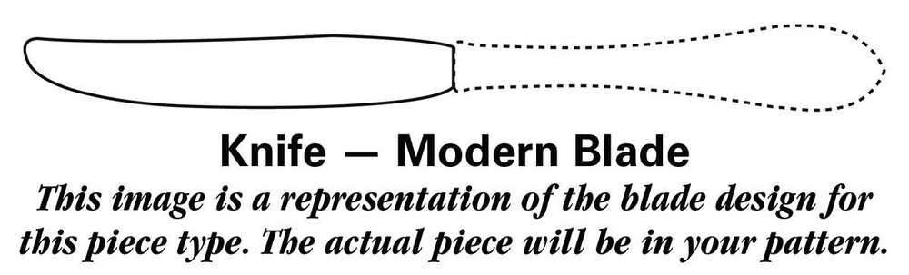 International Silver Brandon Modern Solid Knife 242623