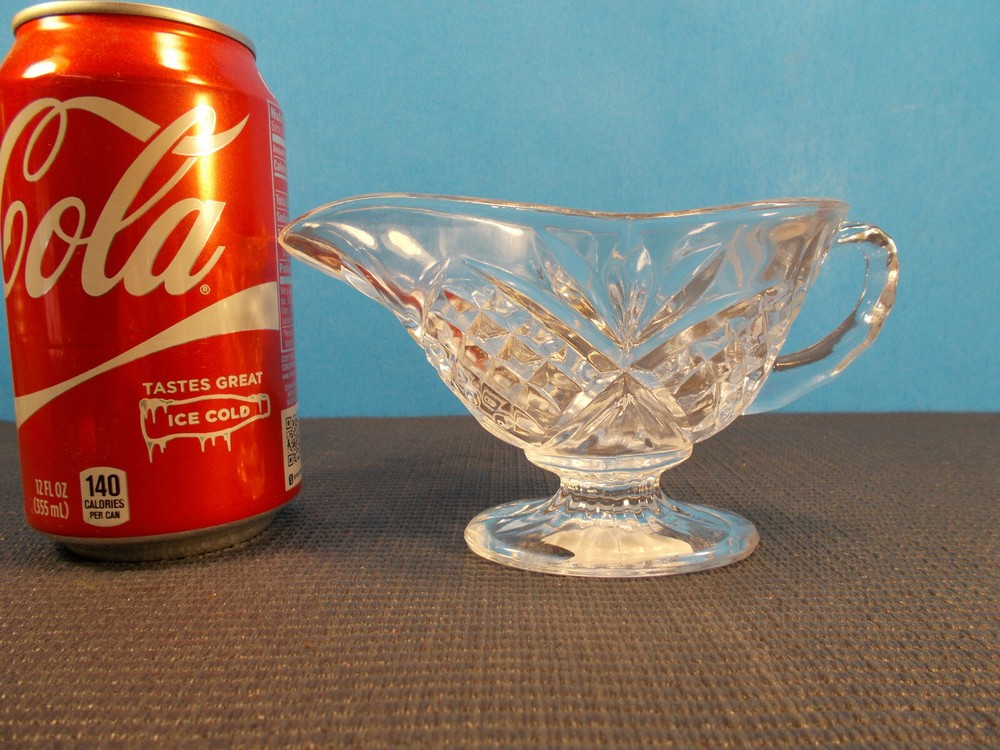 Godinger Crystal Dublin Pattern Creamer 3" Tall