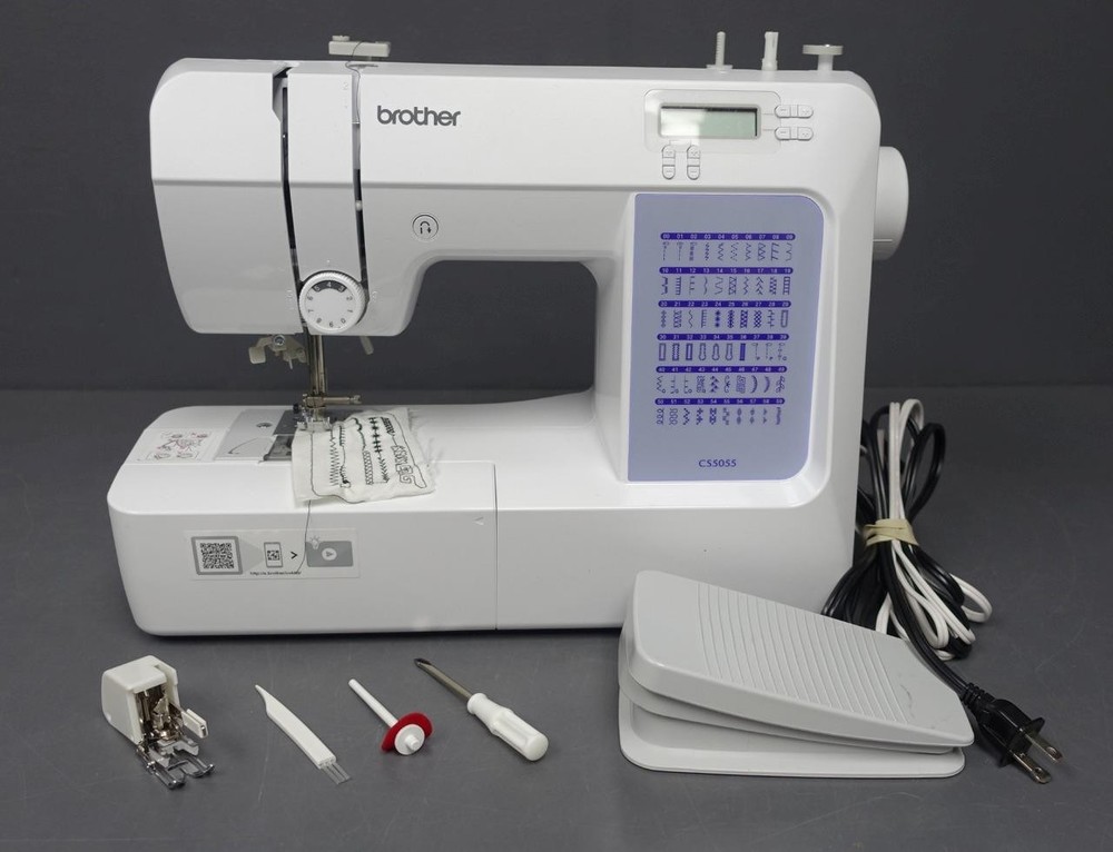 BROTHER CS5055 Computerized Sewing Machine w/ LCD Display 60 Stitches