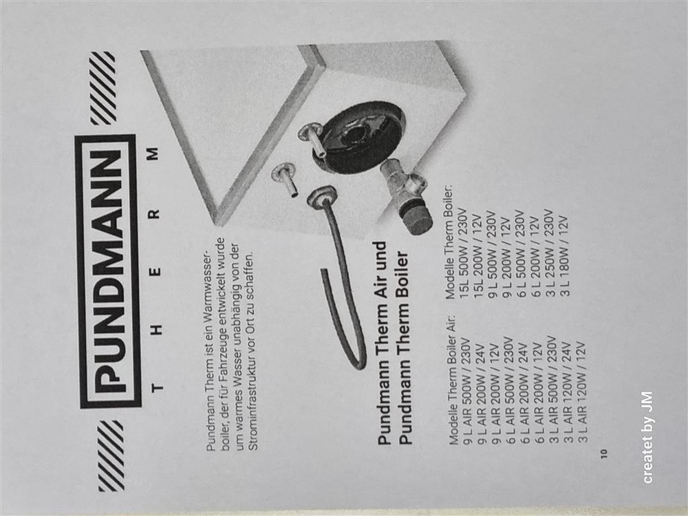 Hot Water Boiler 230V 3 Litre for Campers and Boats Water Boiler Hot Water