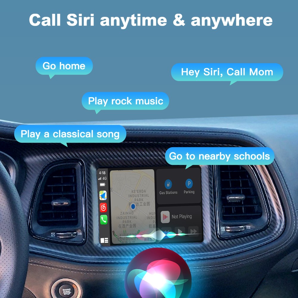 Wireless CarPlay/Android Auto Module Kit For Dodge/ Jeep 2014-2020