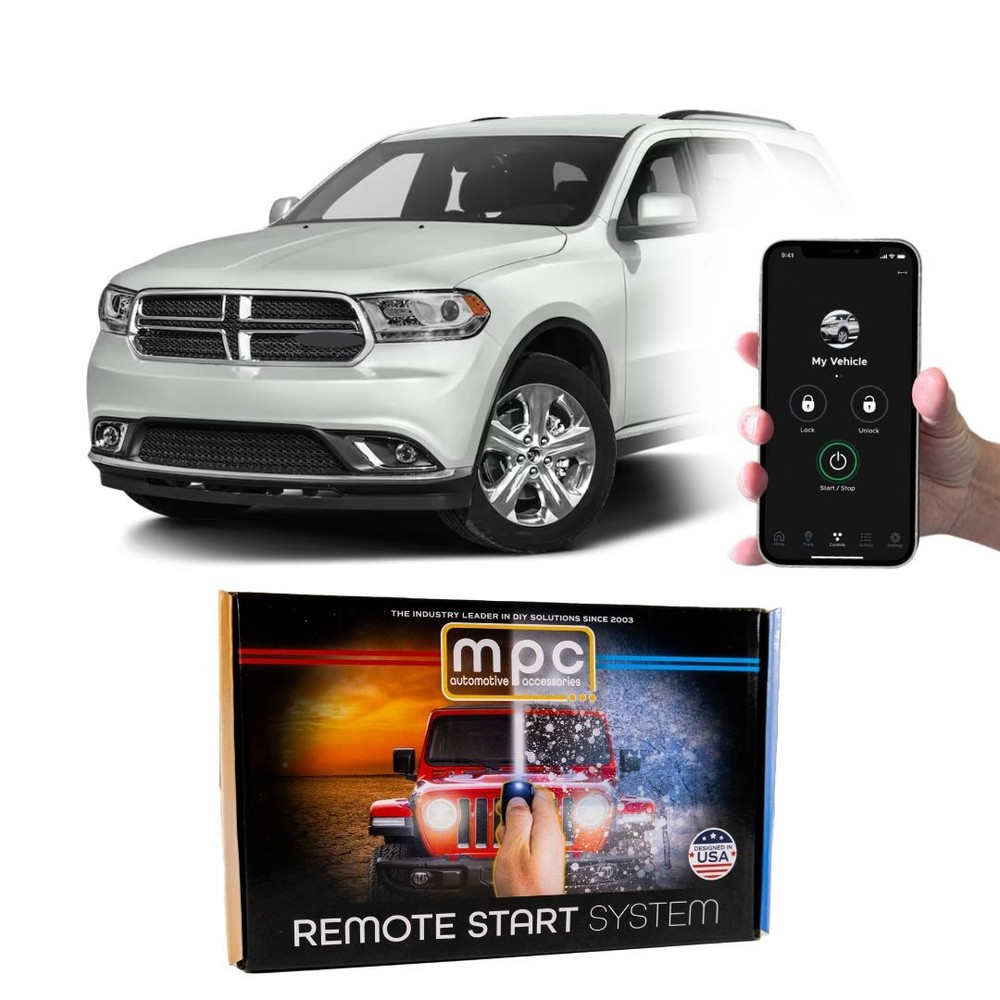 Smartphone or OEM Activated Remote Starter For 2014-2017 Dodge Durango