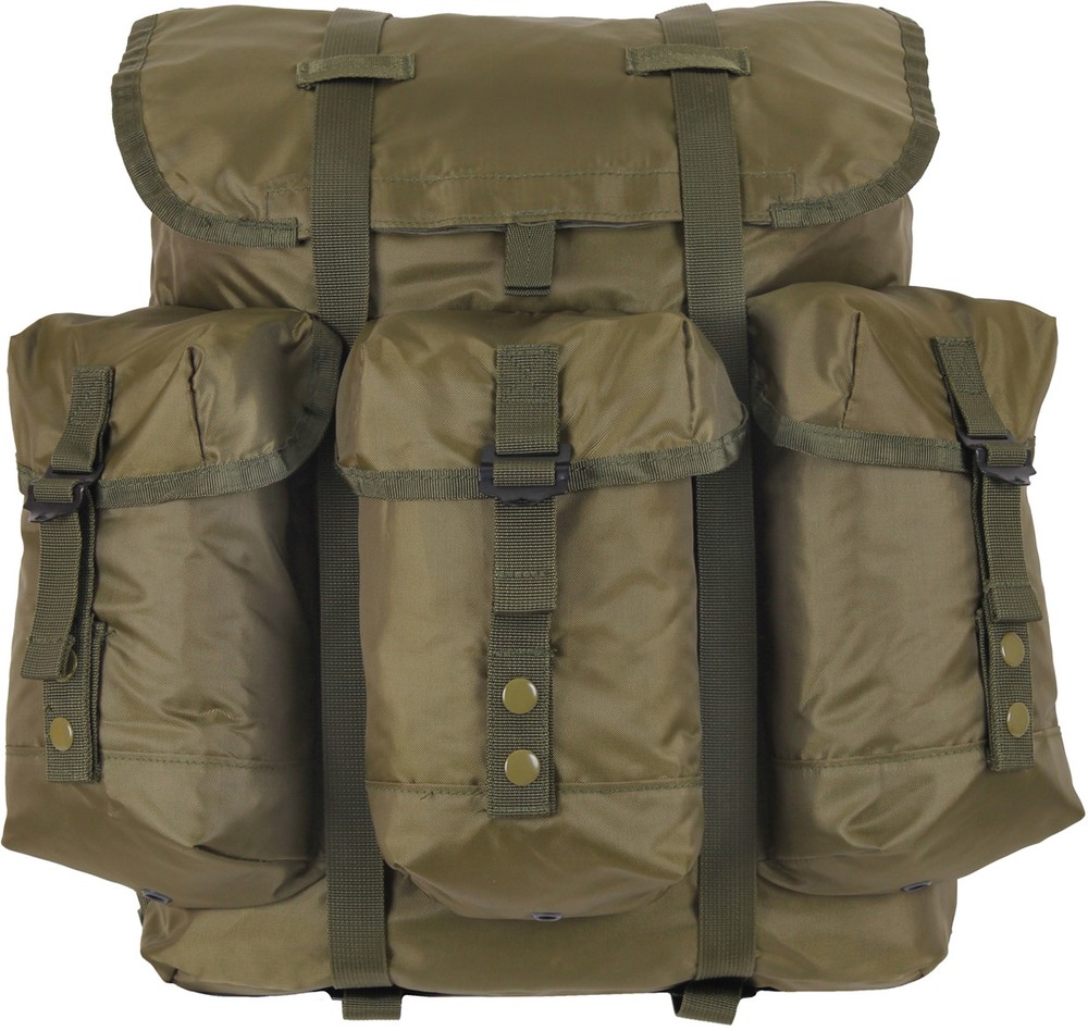 ALICE Pack Medium Olive Drab Waterproof Military Backpack Kit Kidney Pad & Frame