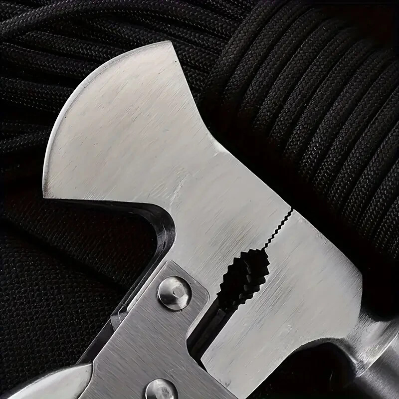 NEW Outdoor Multi-Purpose Axe, Multi-Tool Hammer Axe Survival