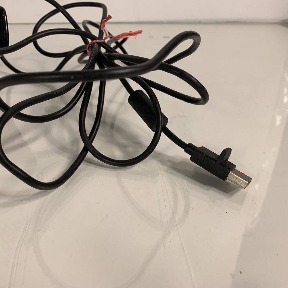 Genuine Microsoft XBOX 360 Kinect Sensor Bar Model 1473 Black with Power Adapter