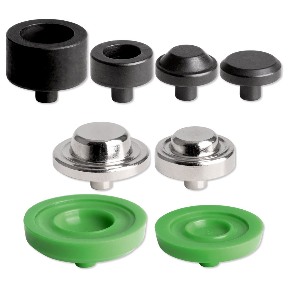 Tool Set for Eyelets with Washers 11 & 14 mm 8 pcs