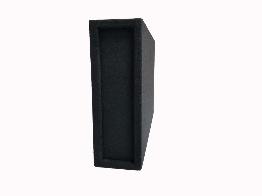 BR12SME Underseat Single Empty 12" Shallow Subwoofer Low Sealed Slim Enclosure