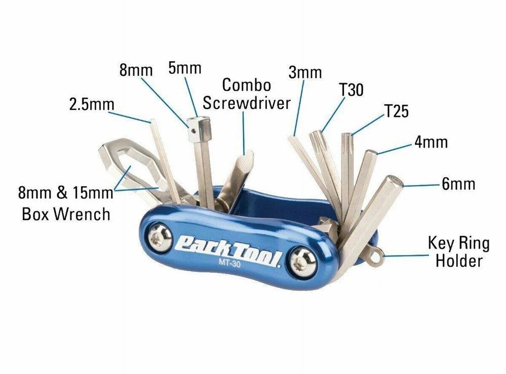 PARK TOOL MT-30 Multi Tool Portable Professional Used Bicycle