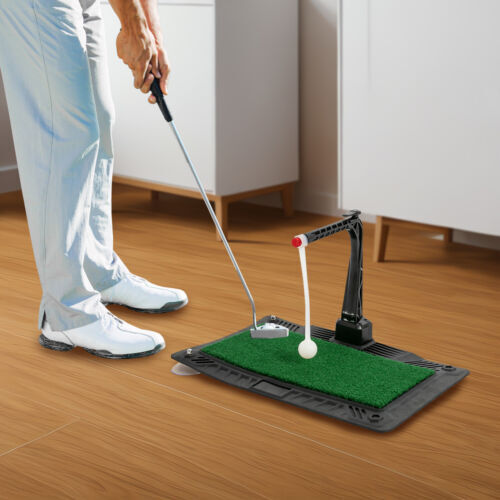 Adjustable Golf Swing Training Aid Hitting Trainer Ball Return Practice Tool