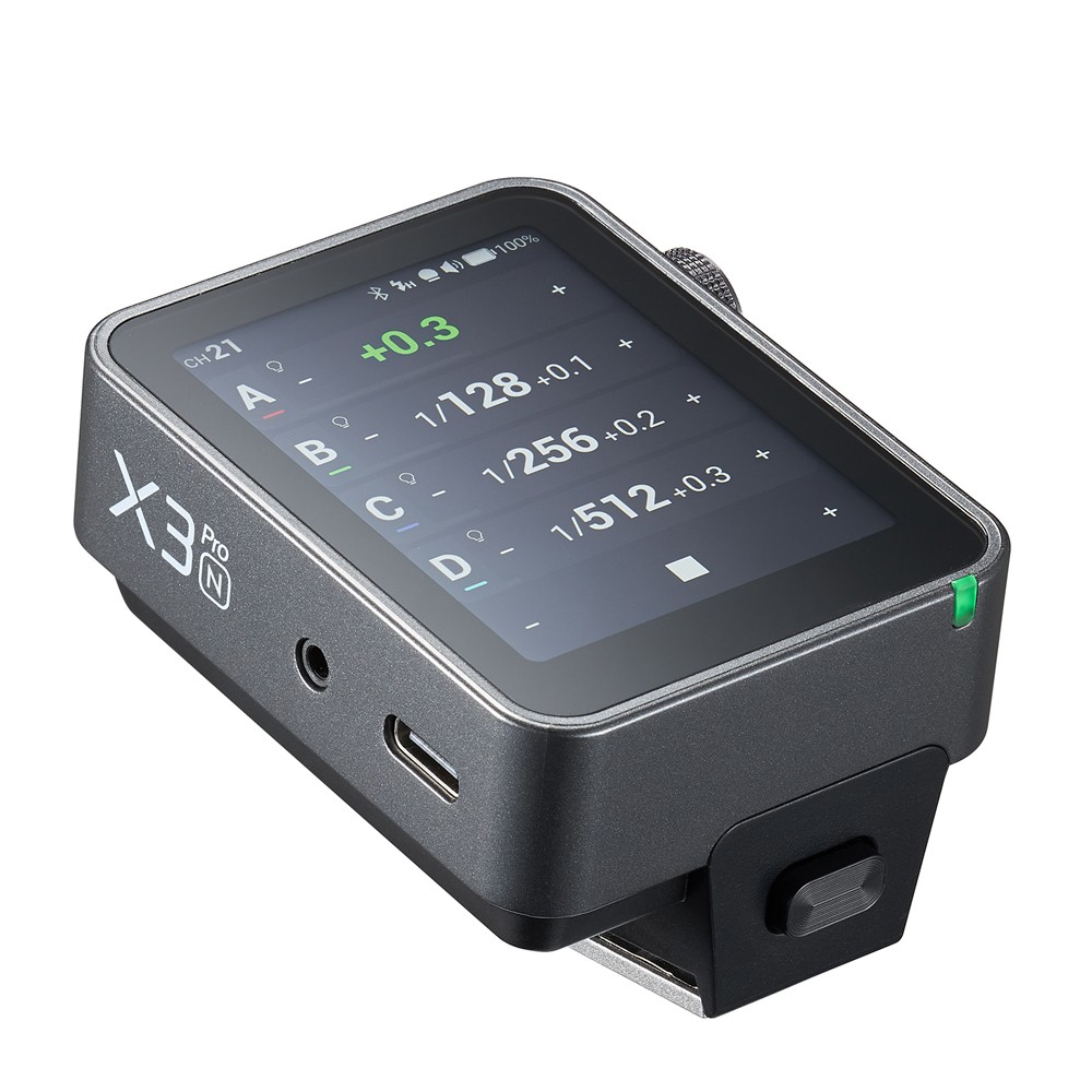 US Godox X3pro-N 2.4G Wireless TTL HSS Flash Light Trigger Transmitter For Nikon