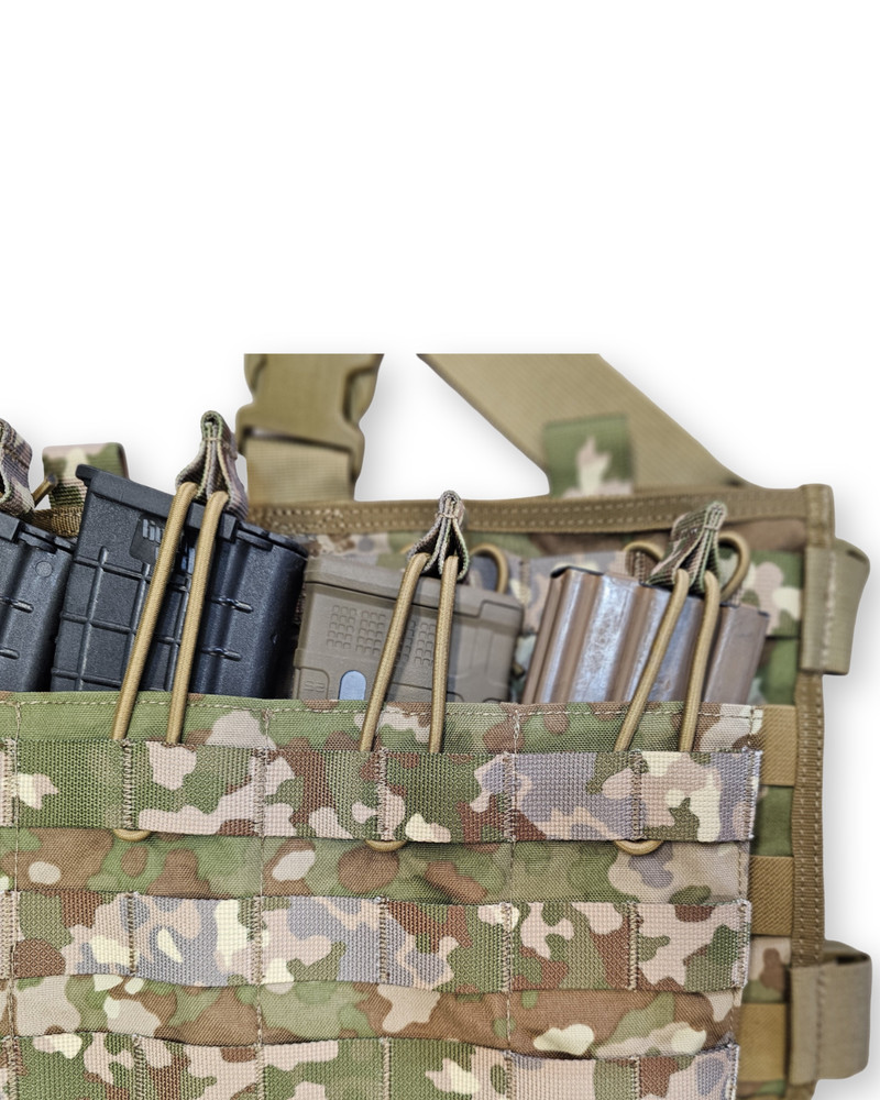 Low Profile Chest Rig Multitarn