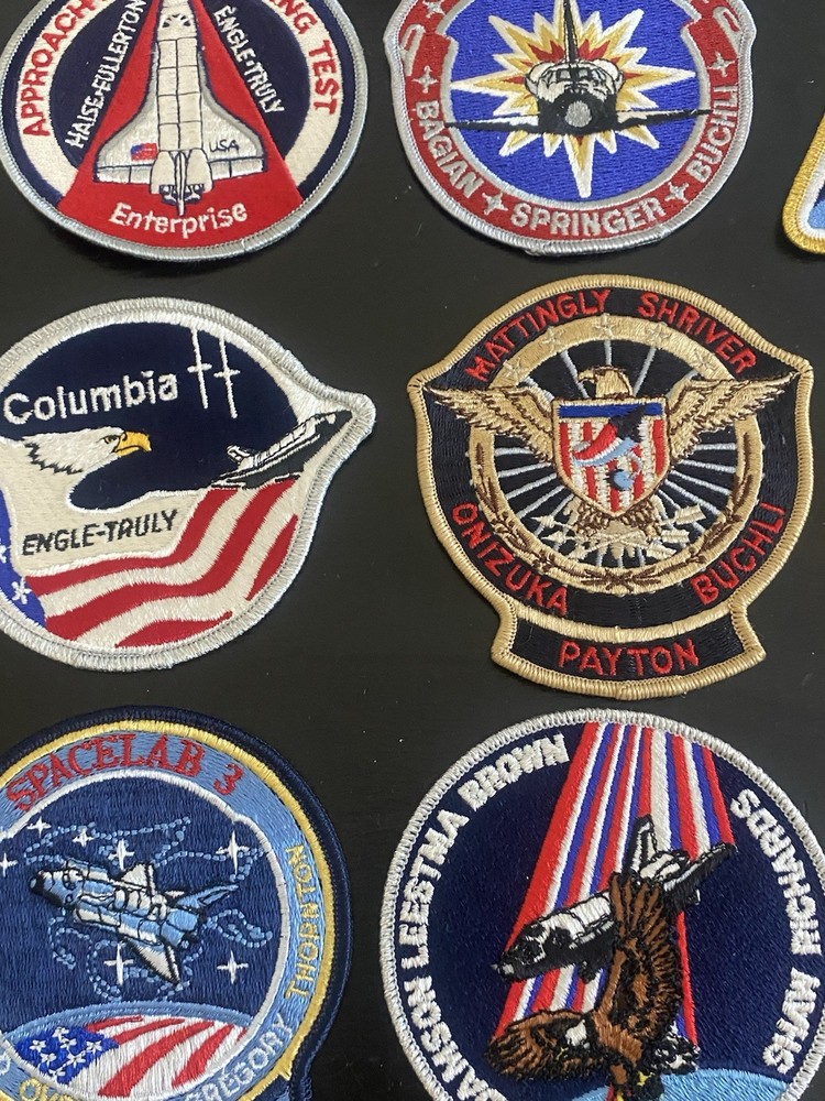 19 Space Patches Mixed Lot
