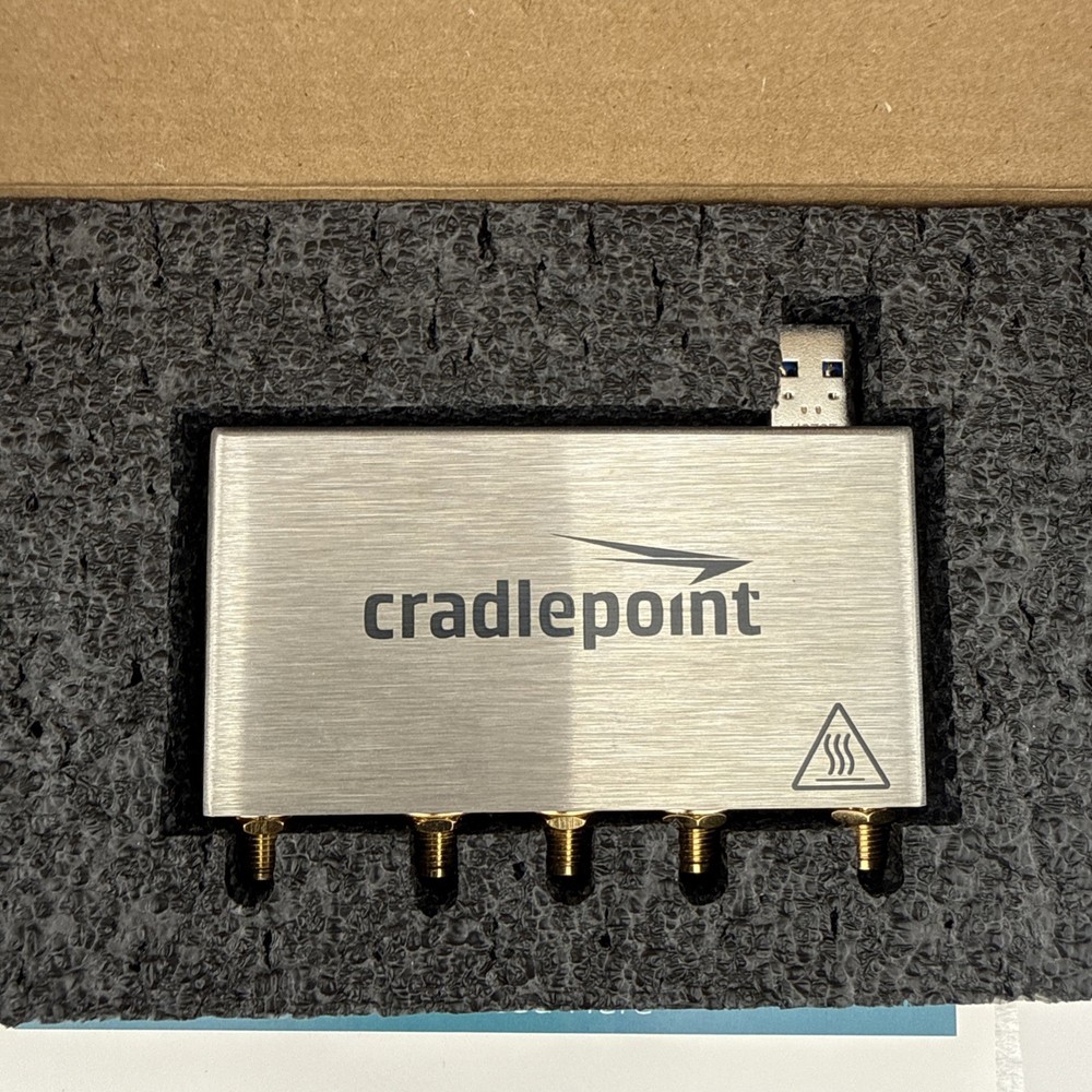 Cradlepoint Technology MC400-1200M-B Modular Modem Silver