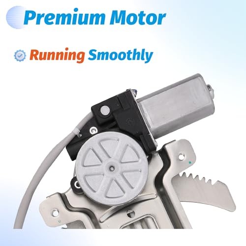 Front Left Driver Side Power Window Regulator with Motor Compatible with Chevy