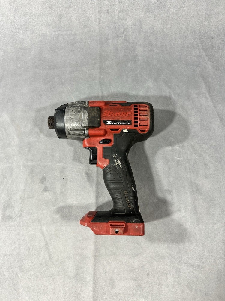BAUER 1781C 20V Cordless 1/4 in. Hex Compact Impact Driver Tool Only